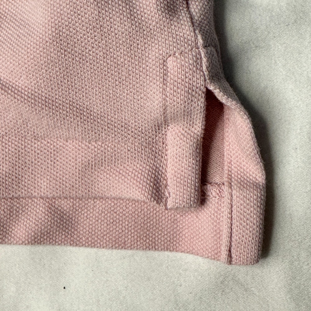 RALPH LAUREN Girls 3T Pink Short Sleeve Polo‎ Shirt White Pony - Picture 6 of 7